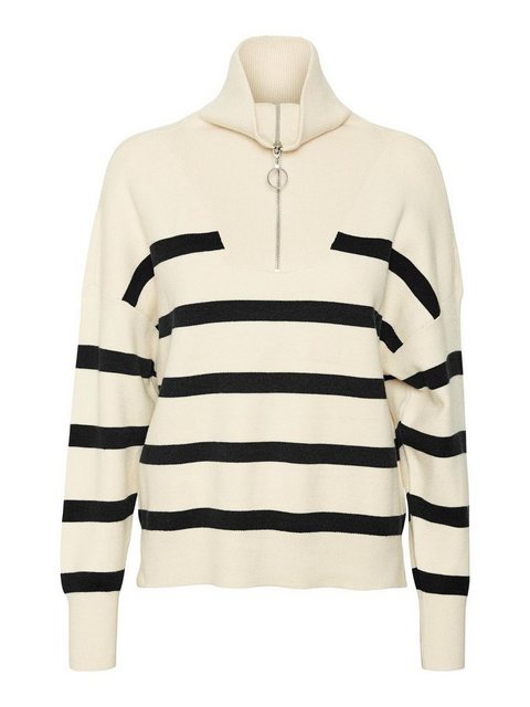 Vero Moda Damen Pullover VMSABA STRIPE HIGHNECK günstig online kaufen