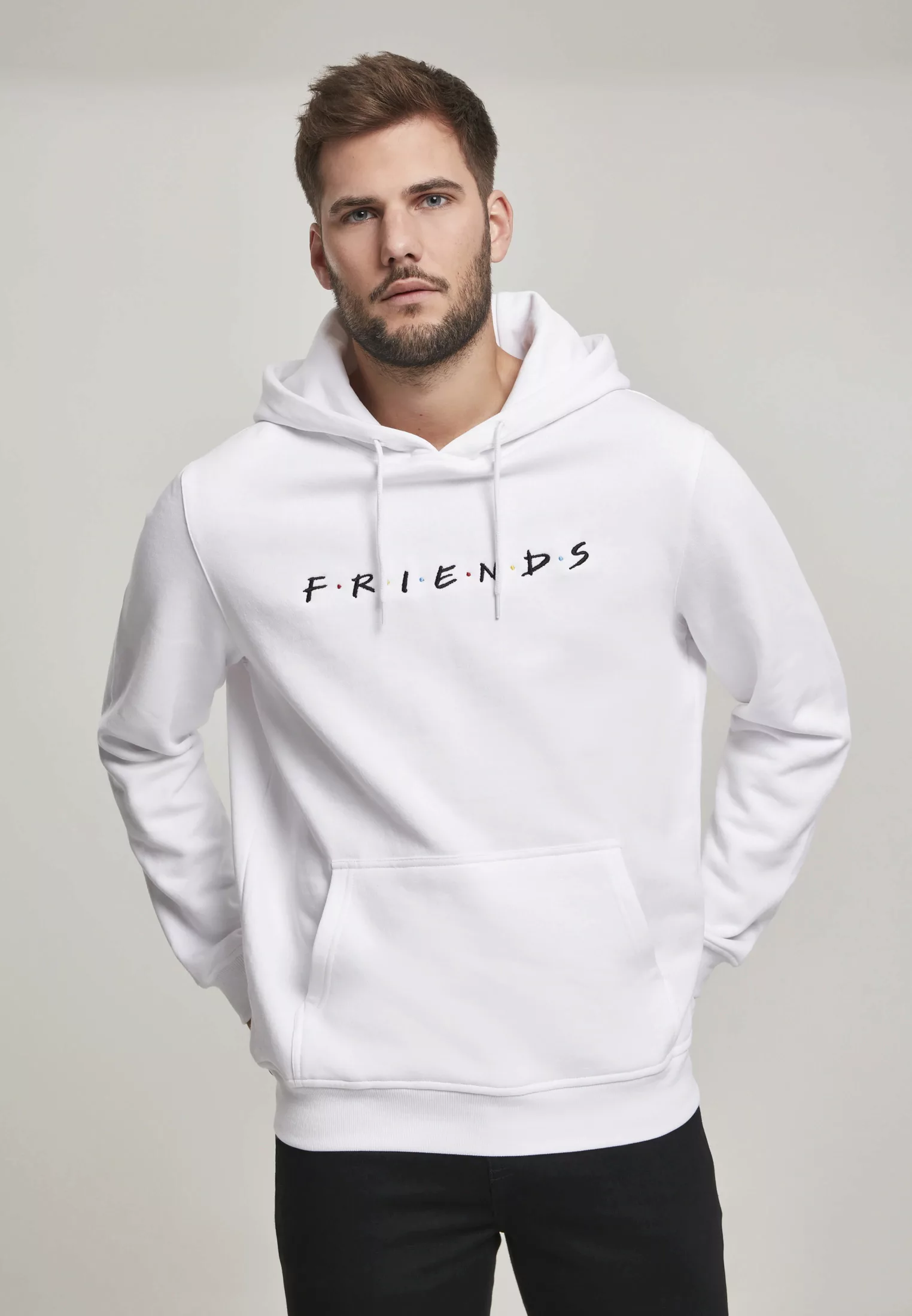 Merchcode Kapuzensweatshirt "Merchcode Herren Friends Logo EMB Hoody" günstig online kaufen