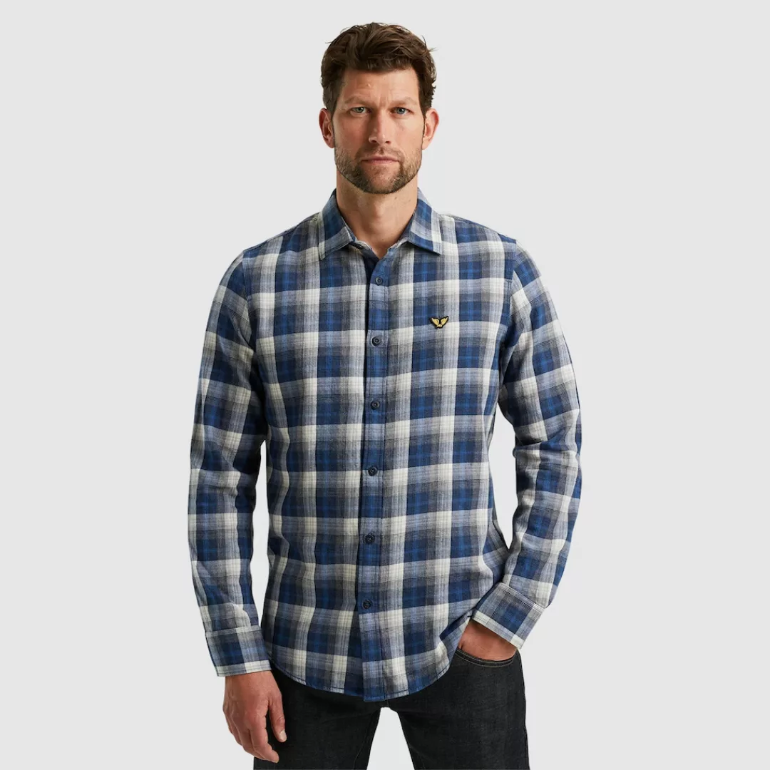 PME LEGEND Karohemd "Long Sleeve Shirt Twill Yarndyed Check", mit Karomuste günstig online kaufen