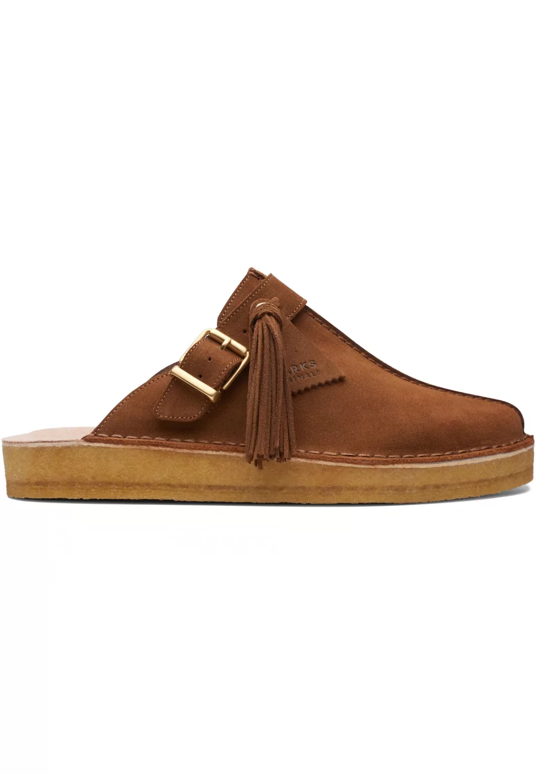 Clarks Pantolette "Trek", mit stoßdämpfender Sohle und stilvollen Details günstig online kaufen