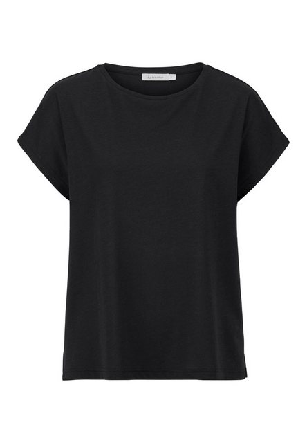 Hessnatur T-Shirt aus TENCEL™ Lyocell mit Bio-Baumwolle (1-tlg) günstig online kaufen