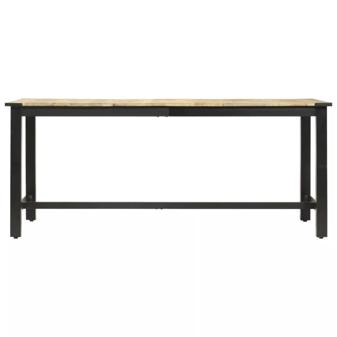 Esstisch 180 X 90 X 76 Cm Raues Mango-massivholz günstig online kaufen