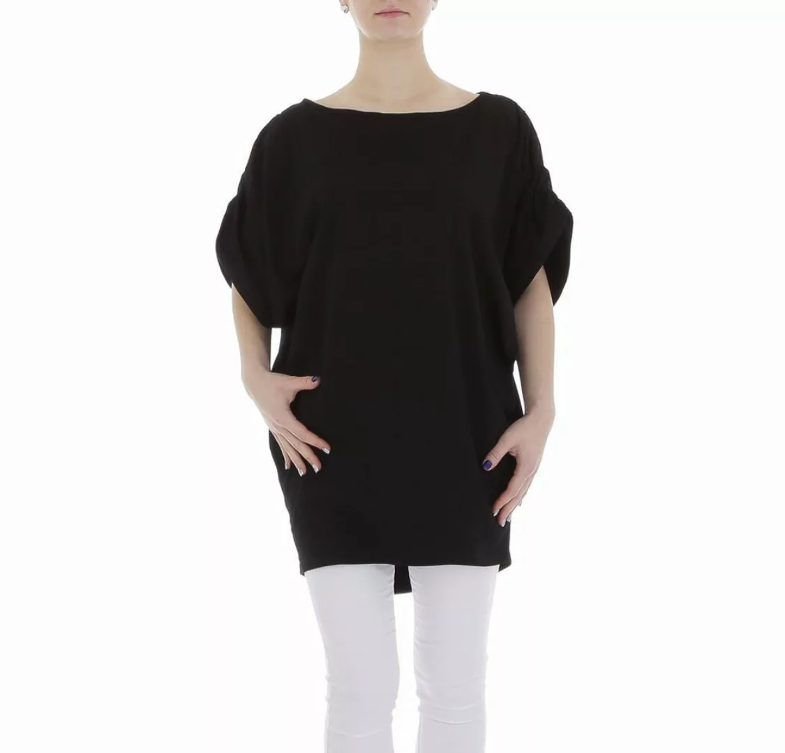 Ital-Design Tunikashirt Damen Freizeit (85987272) Stretch Top & Shirt in Sc günstig online kaufen