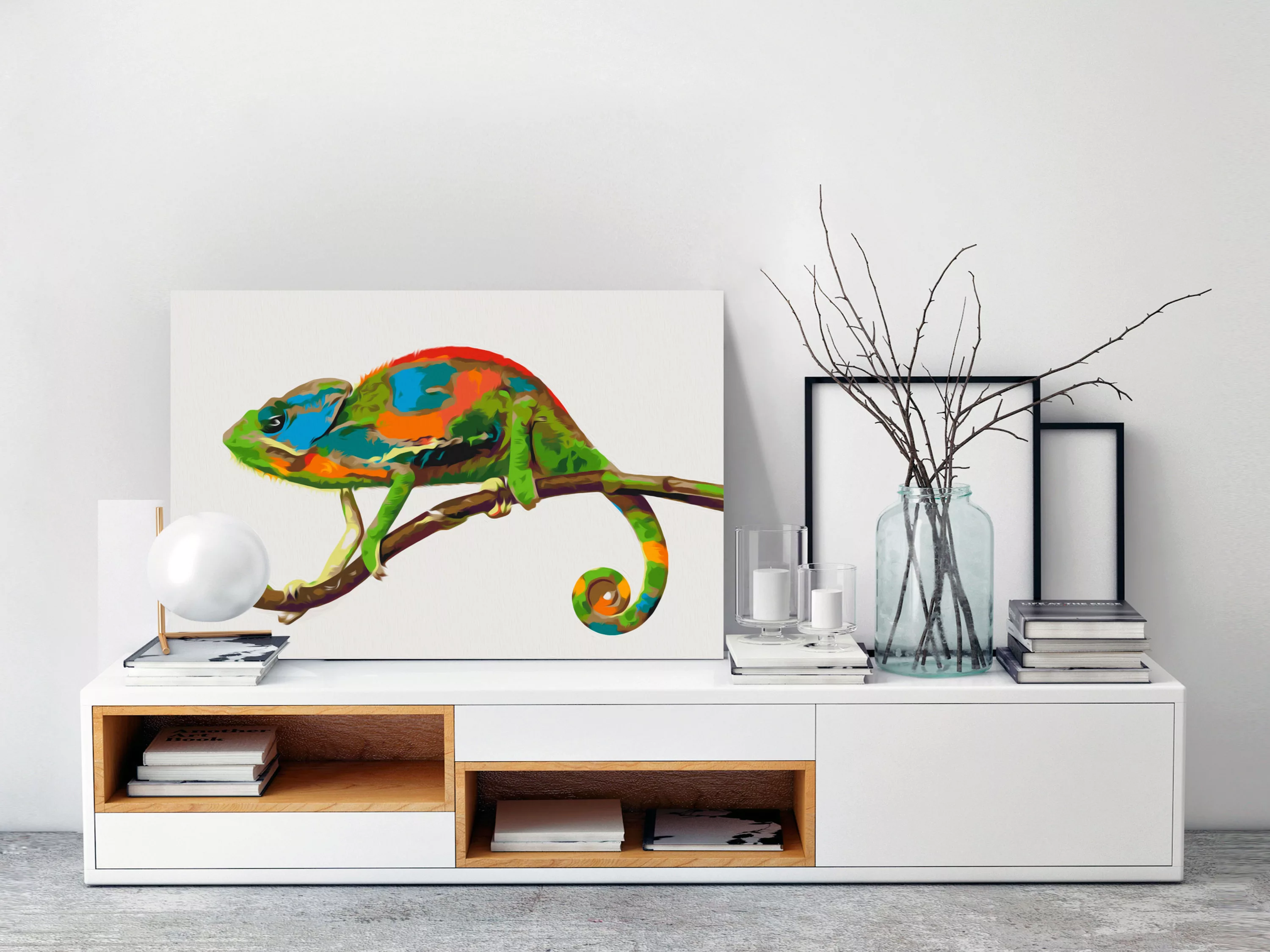 Malen Nach Zahlen - Chameleon günstig online kaufen