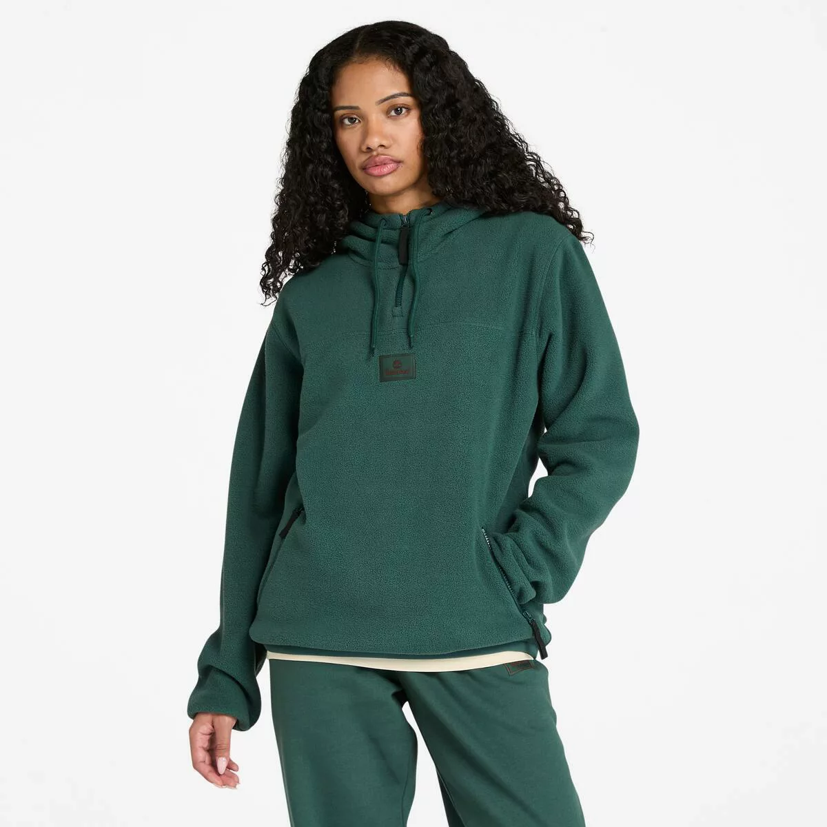 Timberland Kapuzensweatshirt "Silicon Badge Polar Fleece Hoodie", (1 tlg.) günstig online kaufen