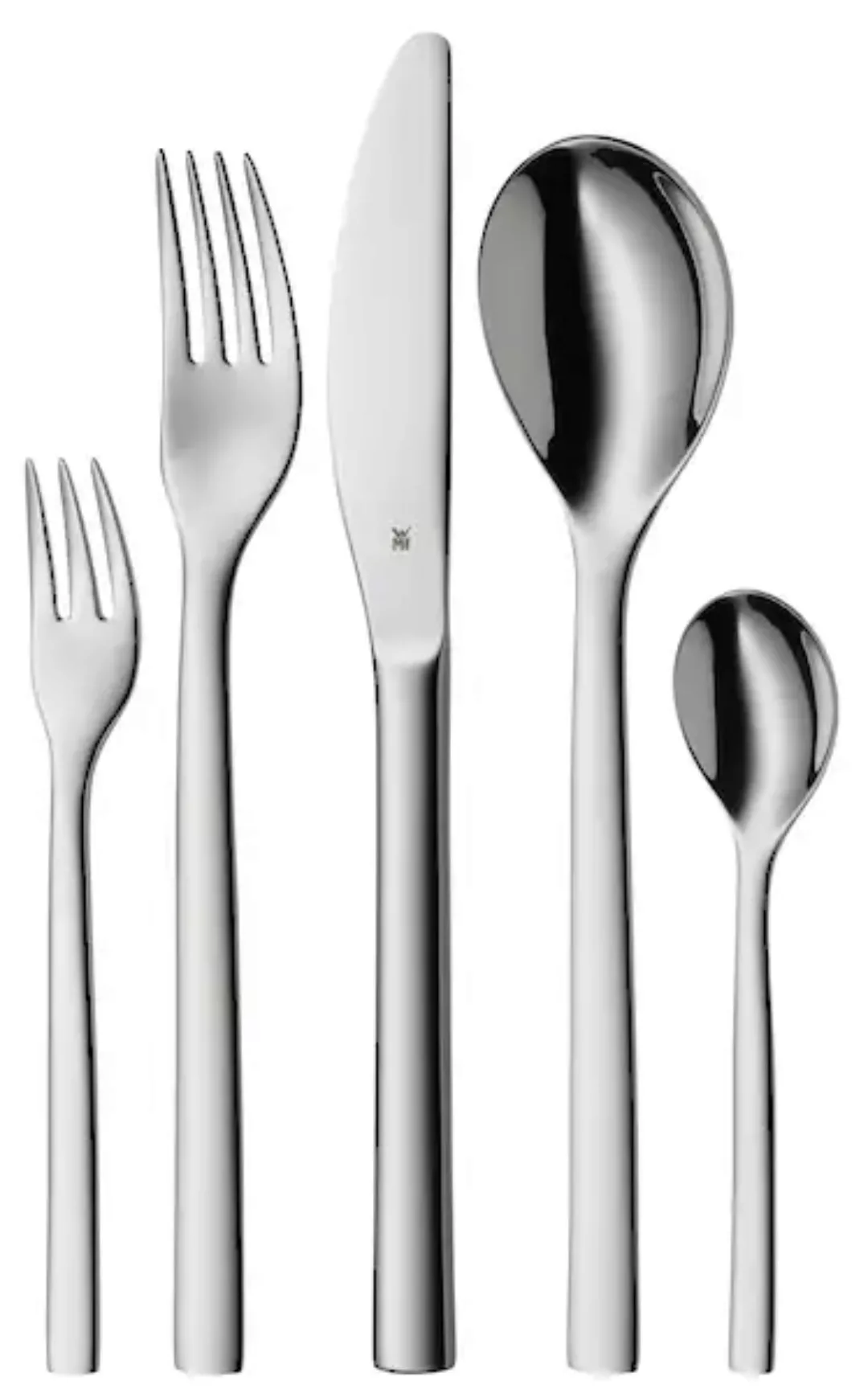 WMF Besteck-Set »Atria«, (Set, 60 tlg.), mit soliden Monobloc Tafelmessern günstig online kaufen