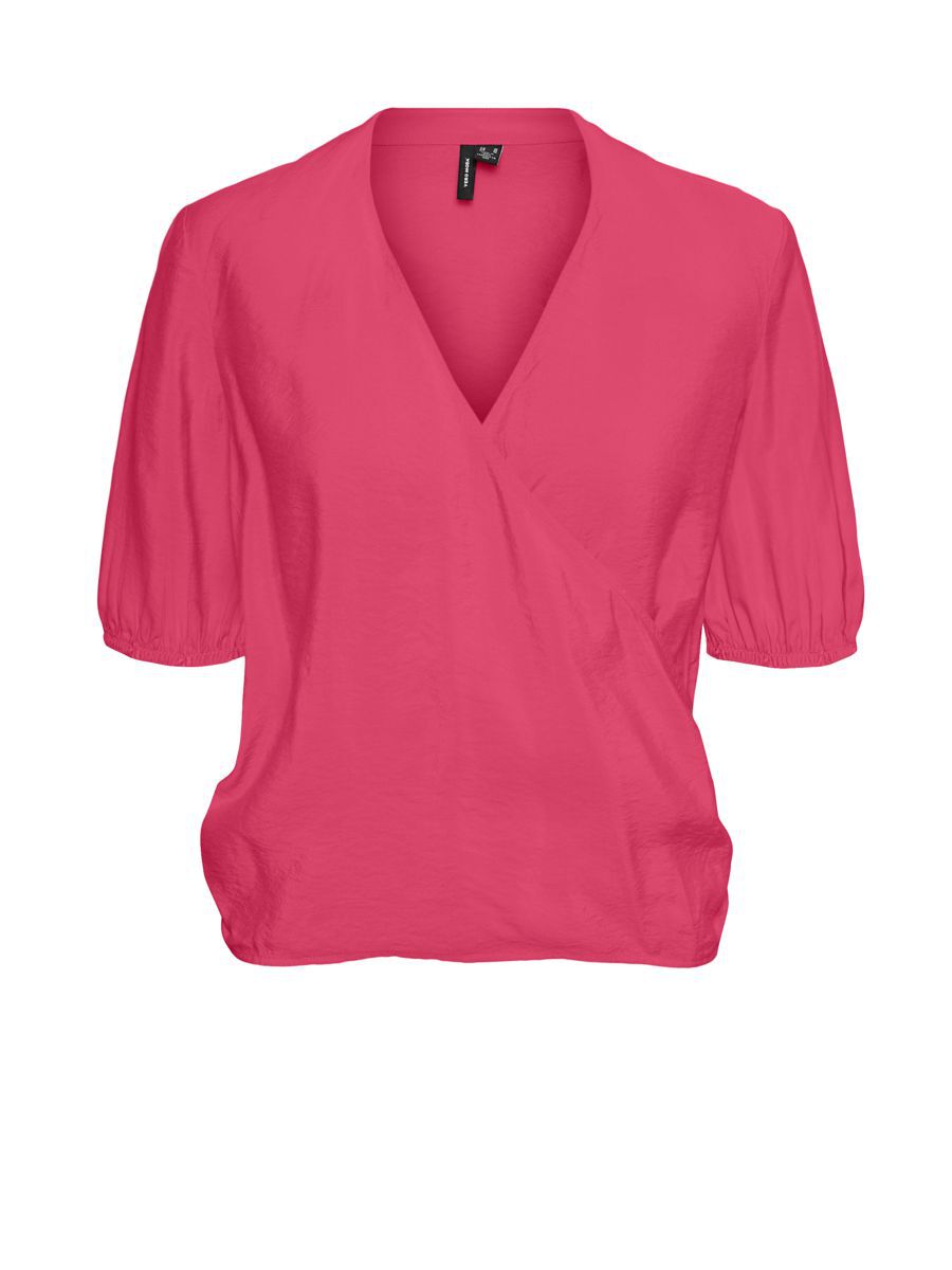 VERO MODA Wickel Bluse Damen Pink günstig online kaufen