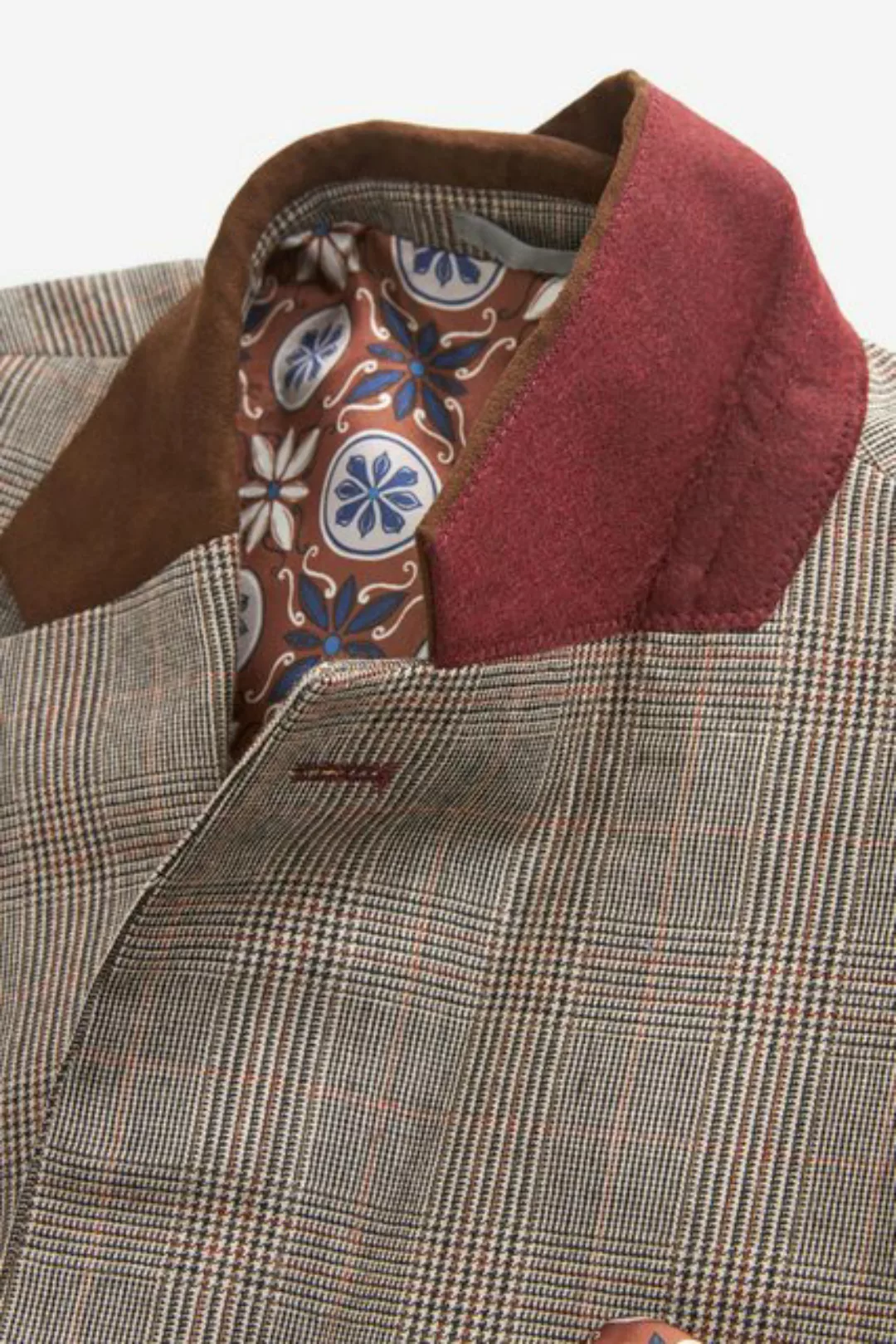 Next Baukastensakko Slim Fit Signature Alfred Brown Anzugsakko, Wolle (1-tl günstig online kaufen
