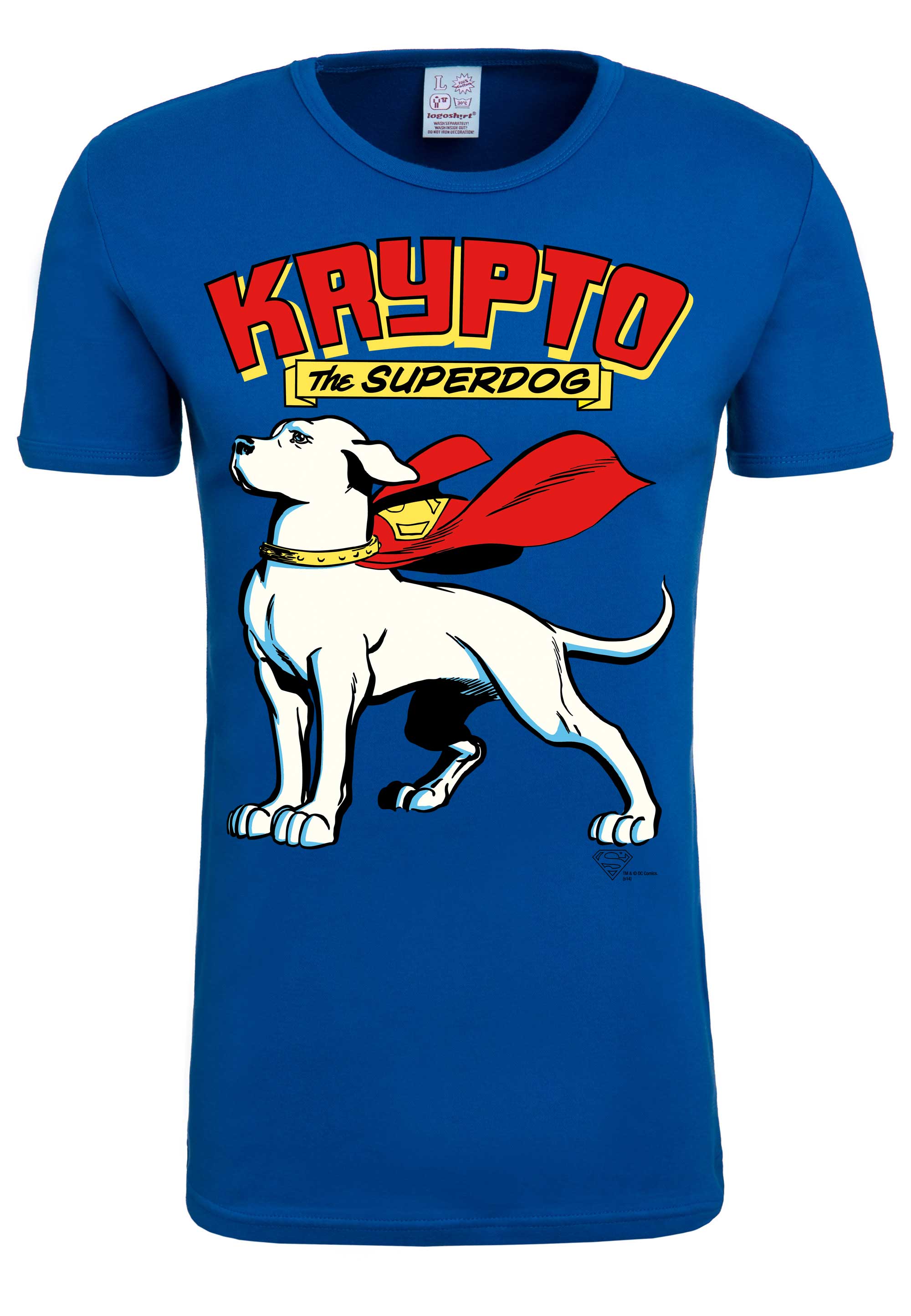 LOGOSHIRT T-Shirt "Krypto the Superdog", mit lizenziertem Originaldesign günstig online kaufen