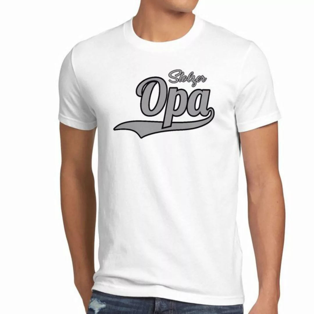 style3 T-Shirt Stolzer Opa Großvater Fun Funshirt Spruch Spruchshirt Großva günstig online kaufen