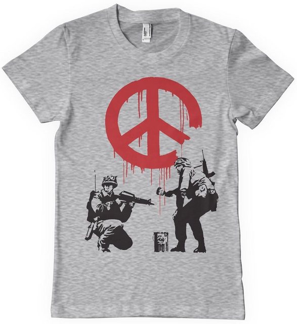 Hybris T-Shirt Soldiers Painting CND Sign T-Shirt günstig online kaufen