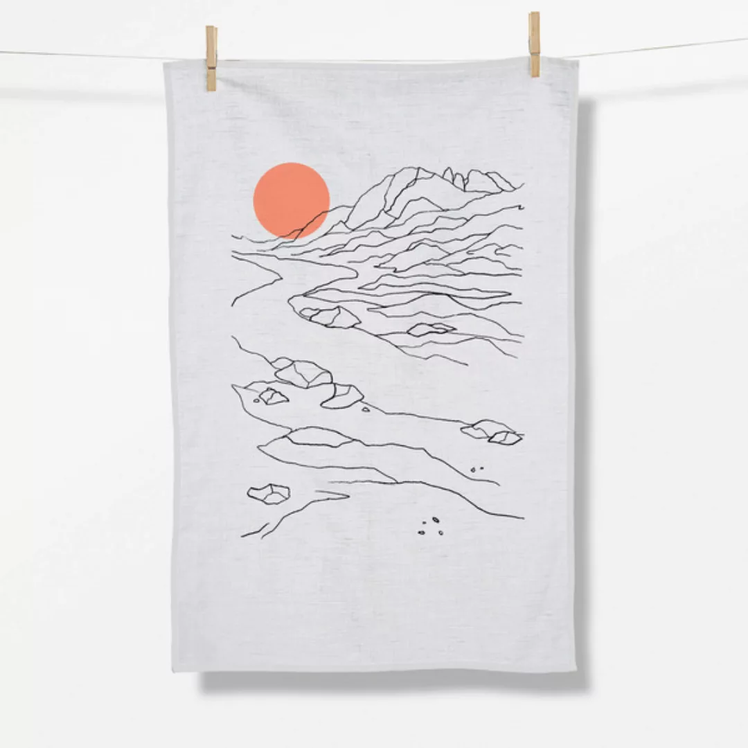 Nature Sunset (Tea Towel)- Geschirrtuch günstig online kaufen