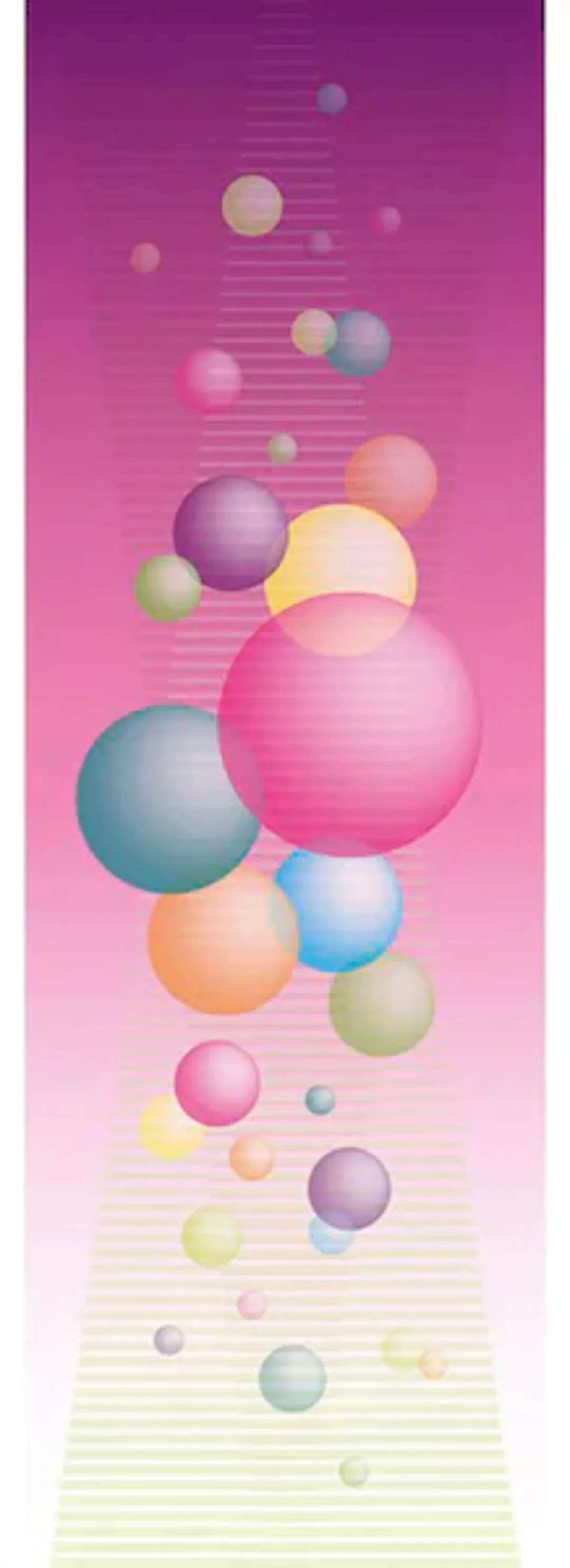 Architects Paper Fototapete »Spherical«, Grafik Tapete Kreise Bunt Pink Pan günstig online kaufen