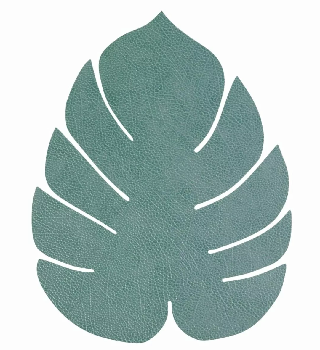 LIND DNA Tischsets HIPPO Tischset Monstera Leaf S pastel green 26x22 (grün) günstig online kaufen