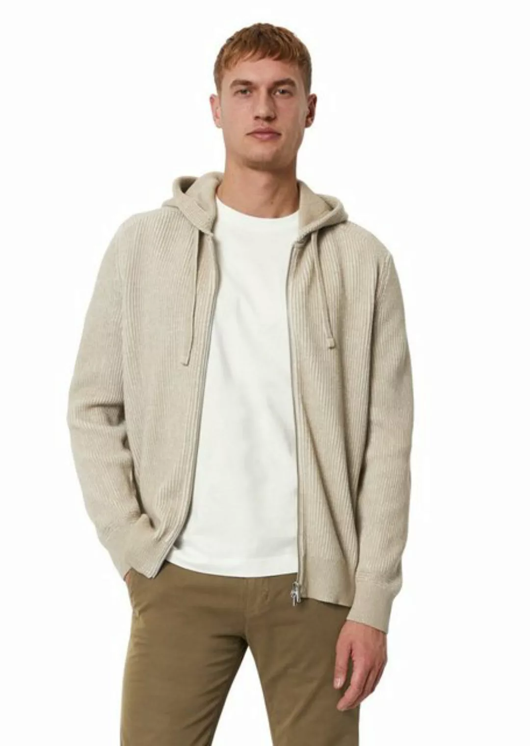 Marc O'Polo Kapuzenstrickjacke günstig online kaufen