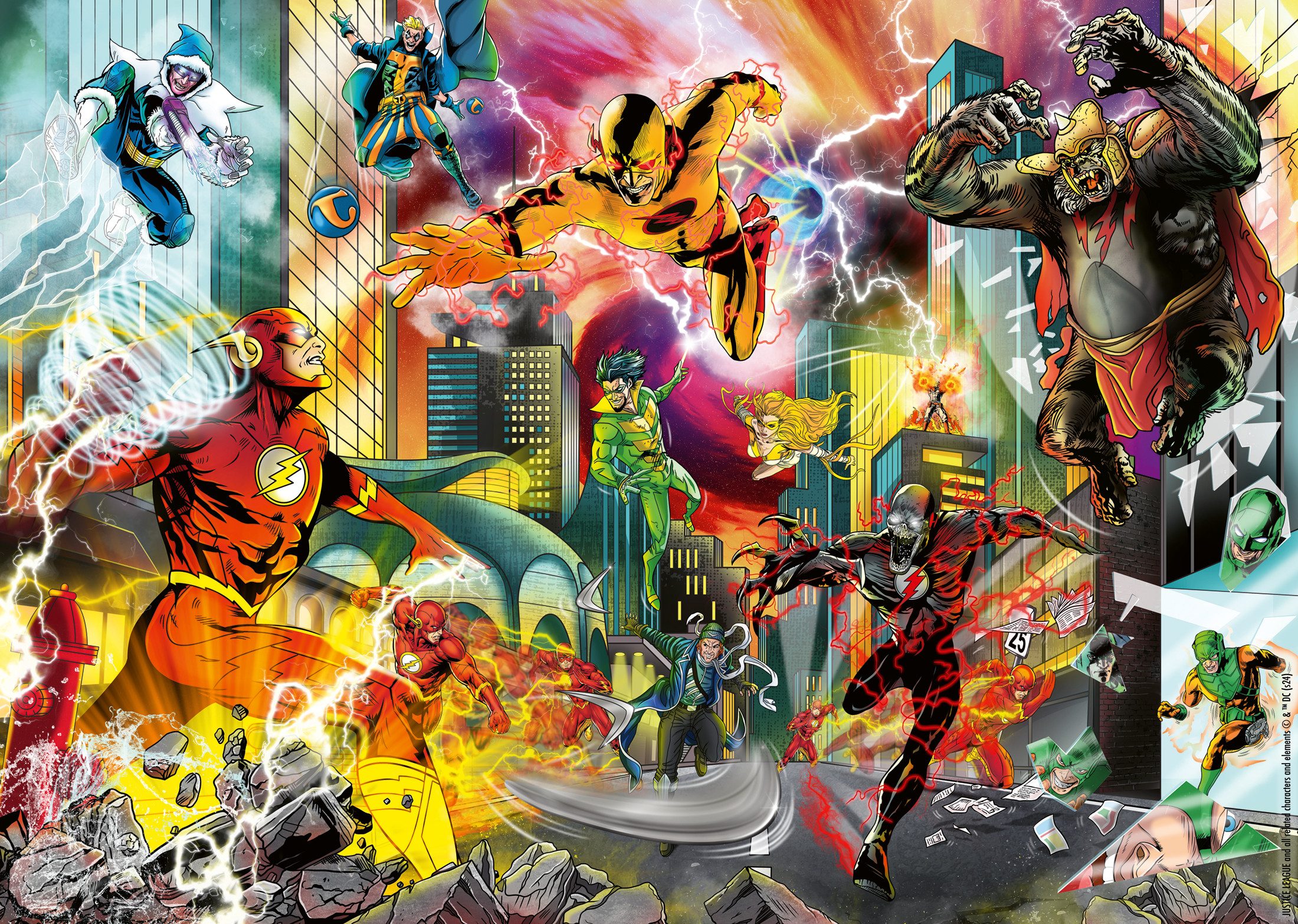 Ravensburger Puzzle The Flash, 1000 Puzzleteile, günstig online kaufen