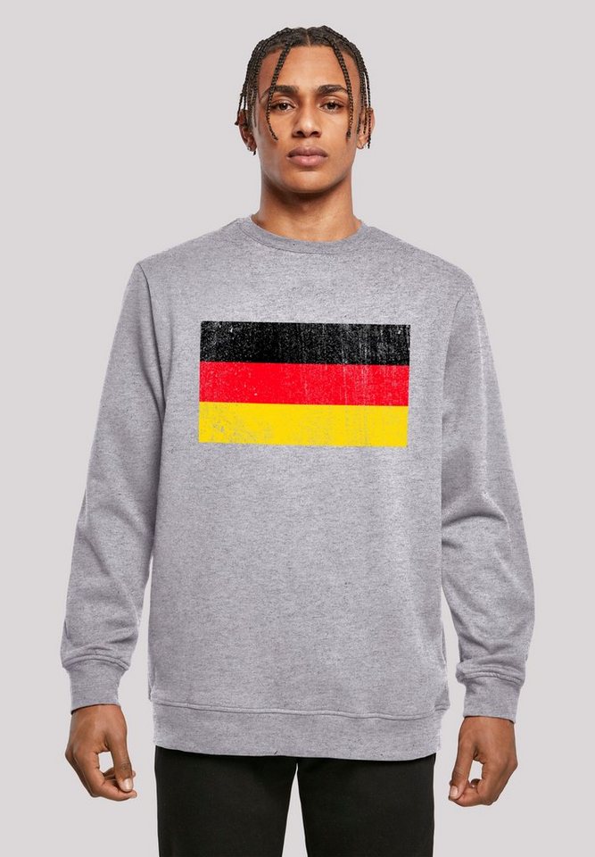 F4NT4STIC Kapuzenpullover Germany Deutschland Flagge distressed Print günstig online kaufen