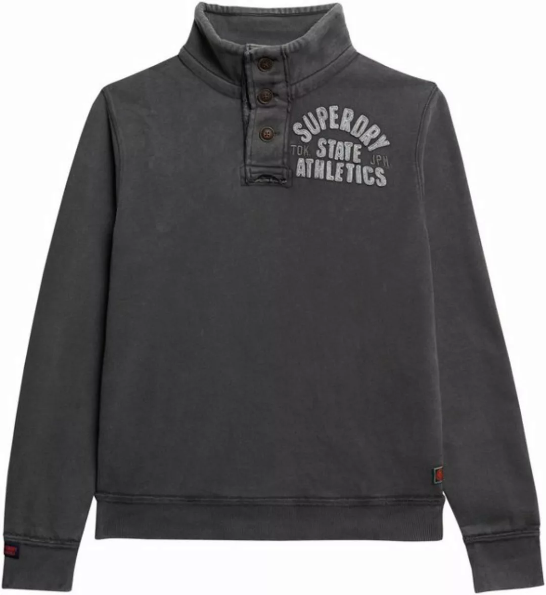 Superdry Sweatshirt Vintage Athletic Henley Jumper günstig online kaufen