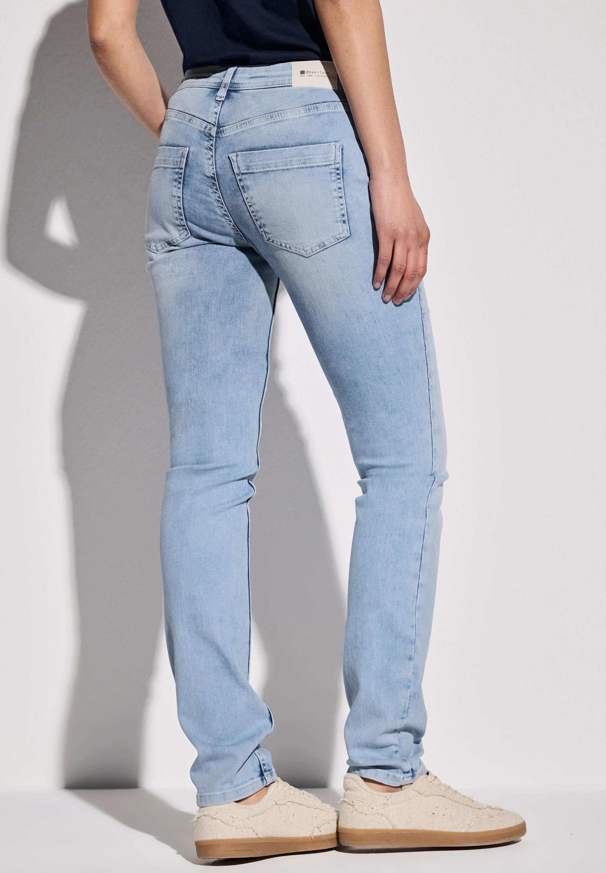 STREET ONE Comfort-fit-Jeans, High Waist günstig online kaufen