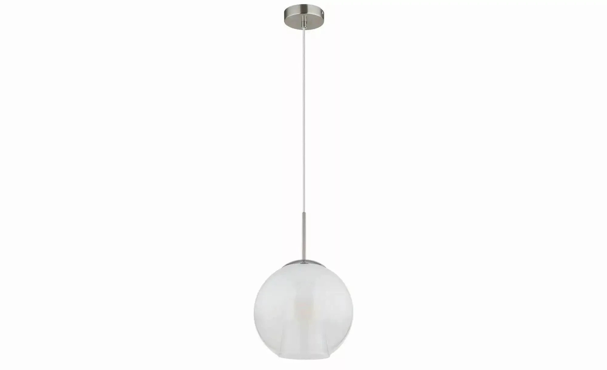 Globo Lighting Pendelleuchte   ¦ silber ¦ Maße (cm): B: 25 H: 120  Ø: 25 La günstig online kaufen
