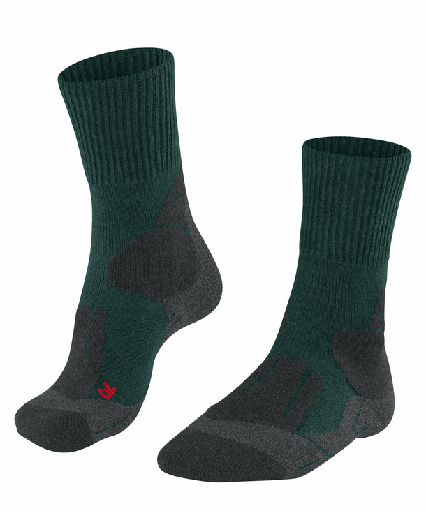 FALKE TK1 Herren Wandersocken, 46-48, Grün, Wolle, 16481-738505 günstig online kaufen