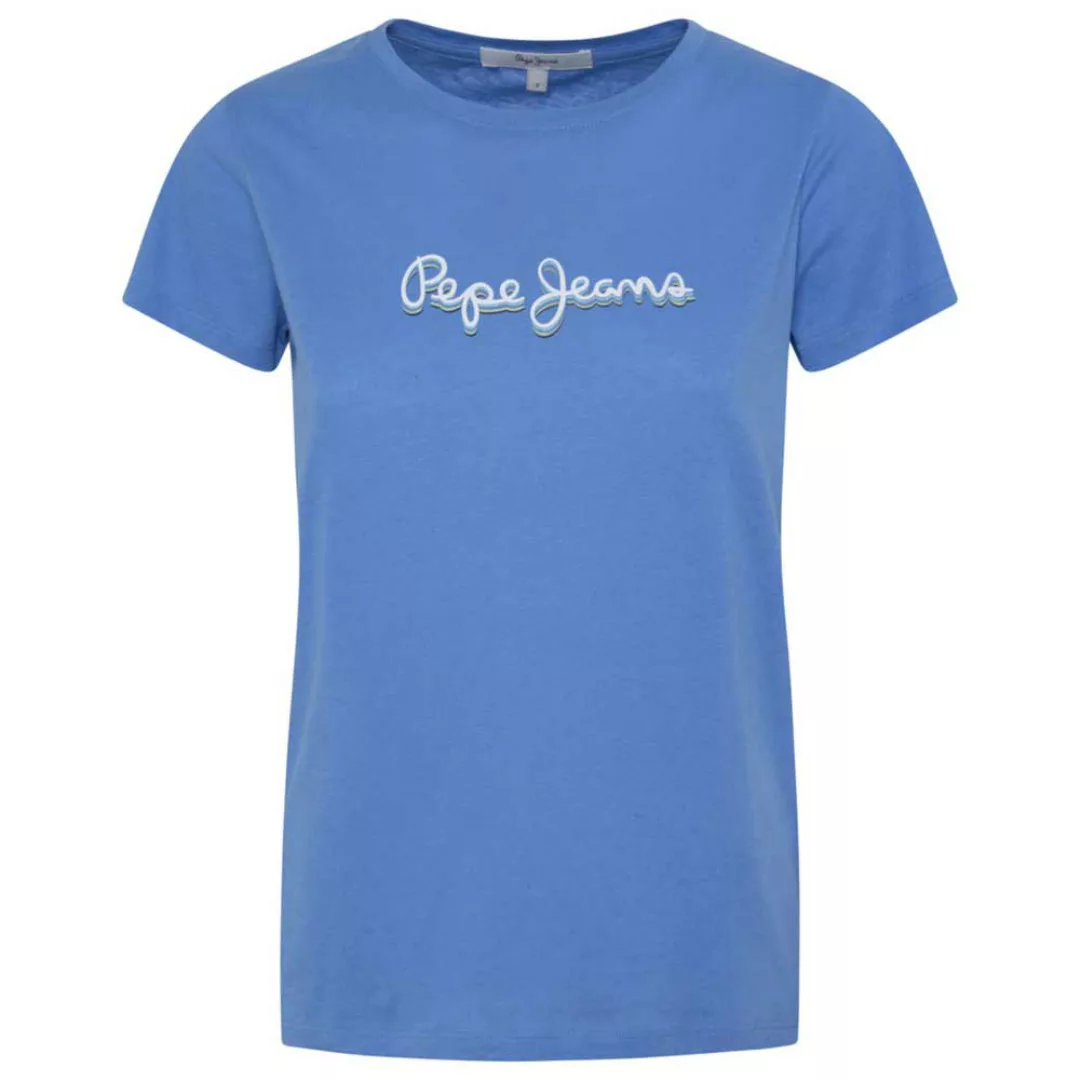 Pepe Jeans Daisy Kurzärmeliges T-shirt M Ultra Blue günstig online kaufen