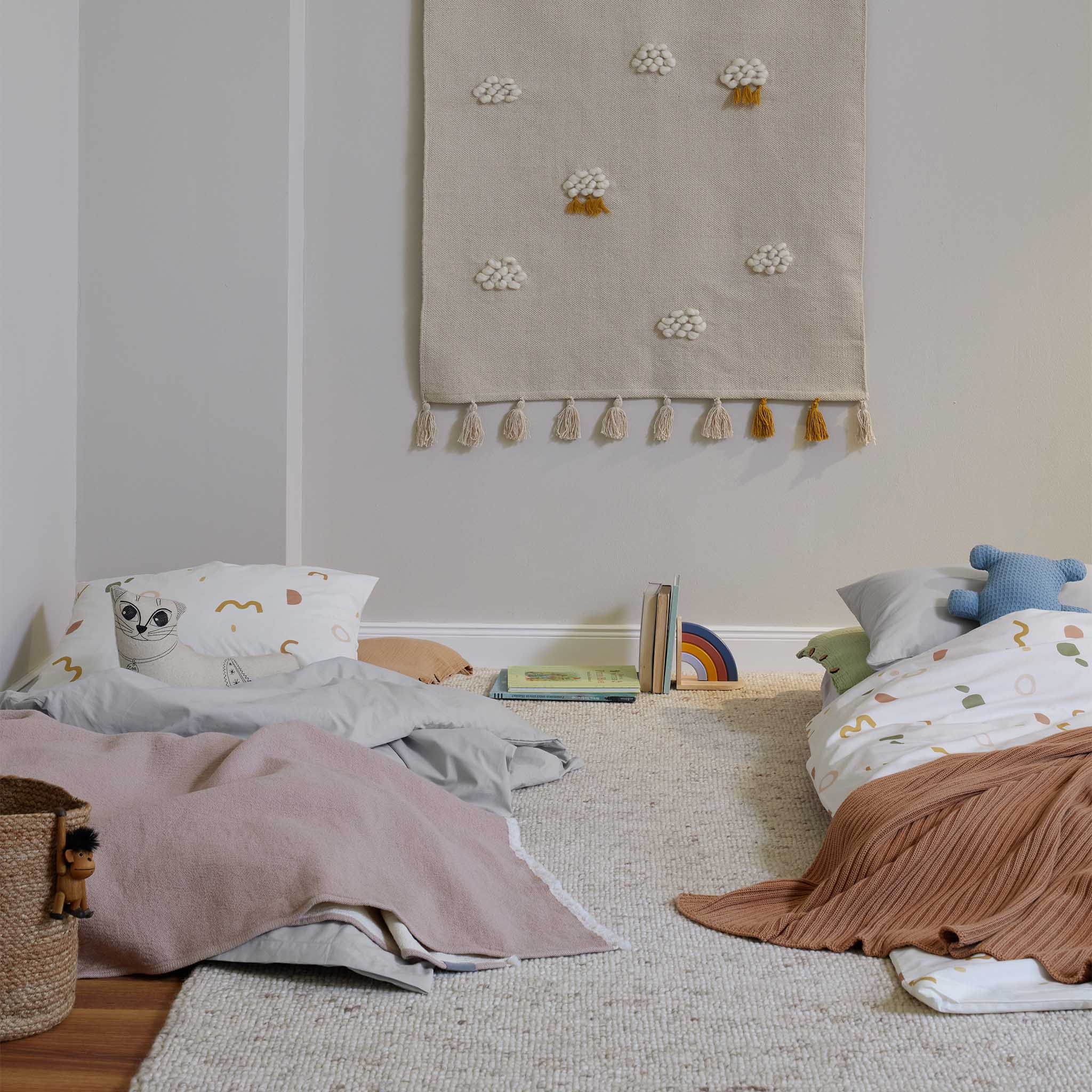 URBANARA Perkal-Kinderbettwäsche-Set Lomeiro günstig online kaufen