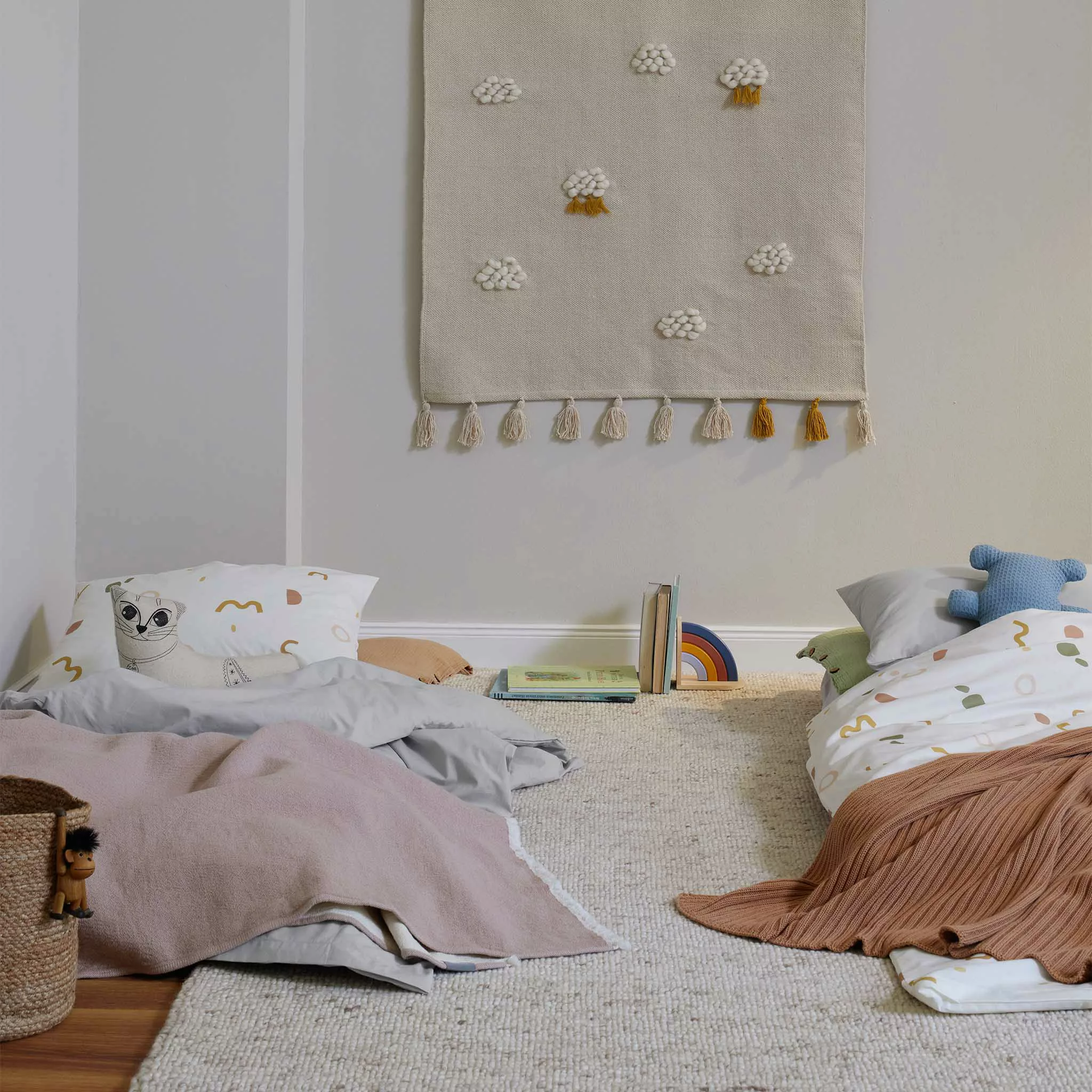 URBANARA Perkal-Kinderbettwäsche-Set Lomeiro günstig online kaufen