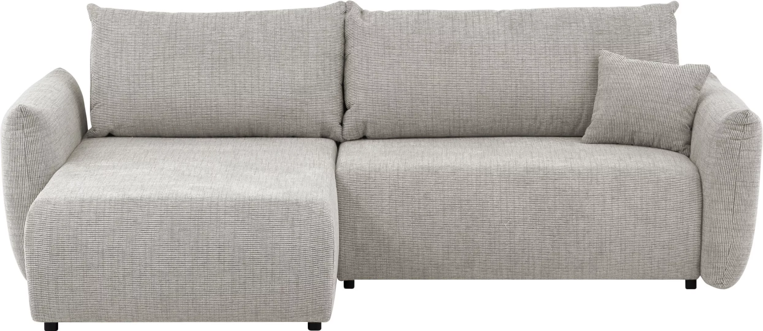 INOSIGN Ecksofa »MAVAS Schlafsofa mit Bettkasten, L-Form,«, ca.257/127cm (L günstig online kaufen