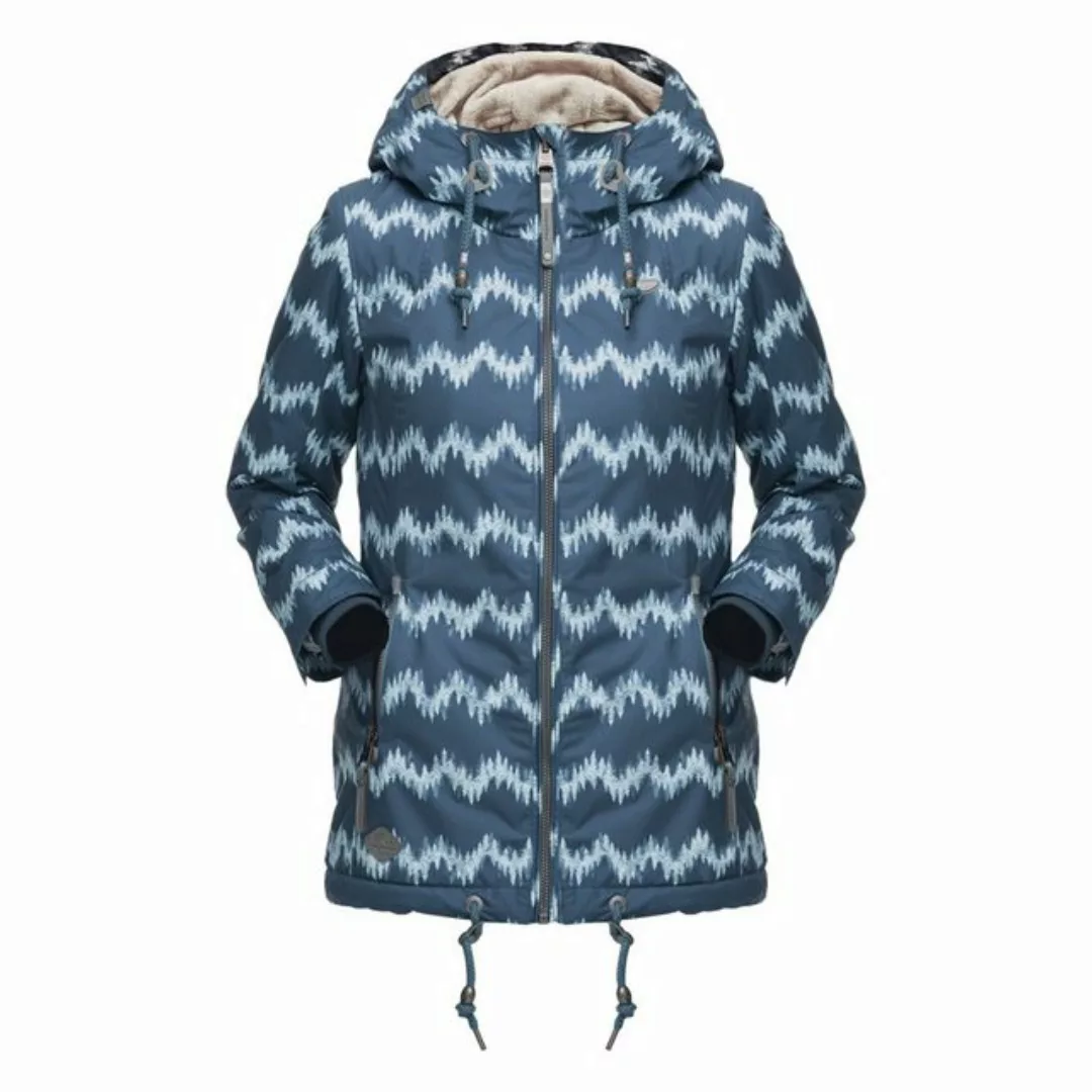 Ragwear Winterjacke Zuzka Forest mit kuscheligem Teddy-Futter günstig online kaufen