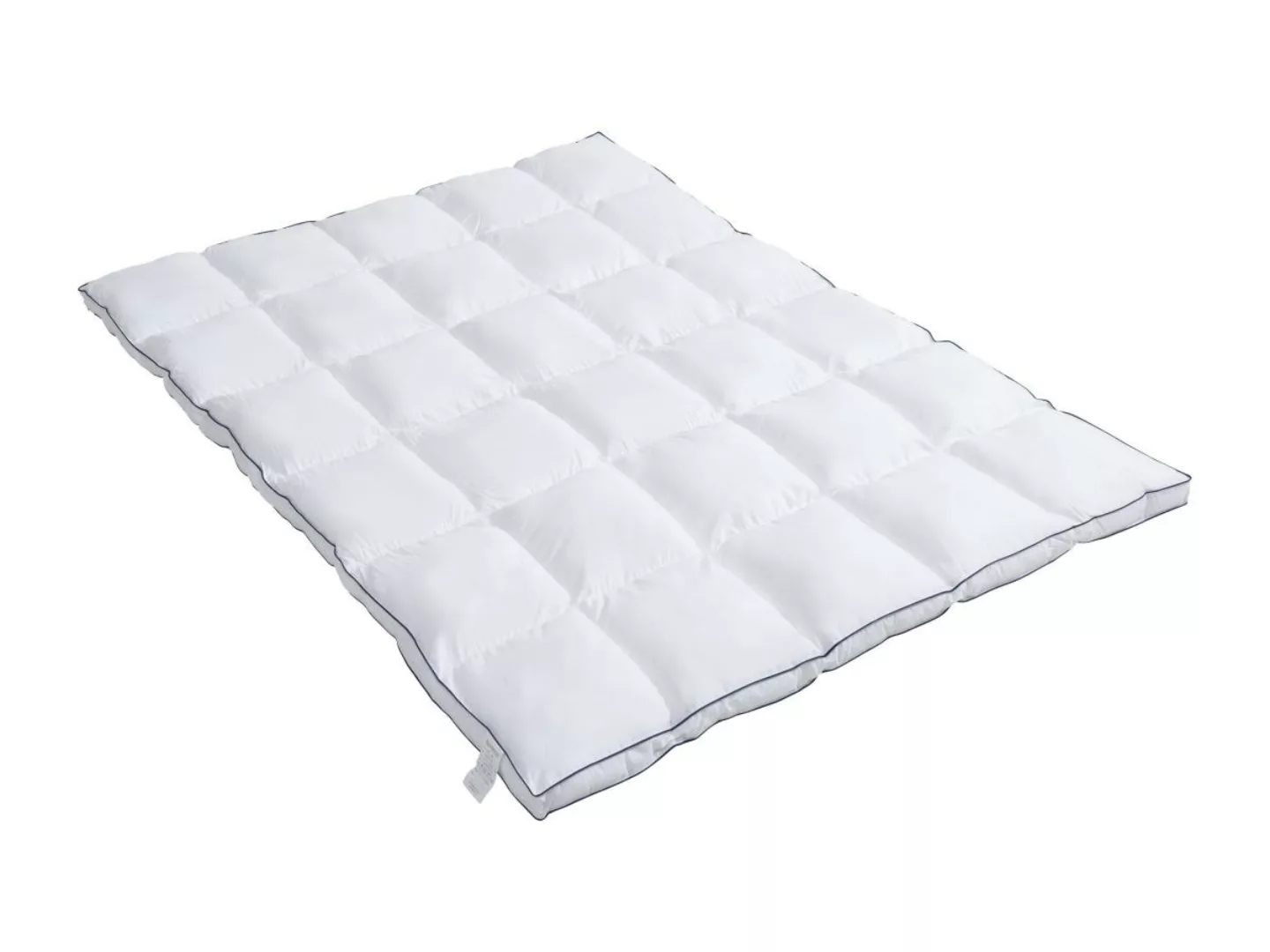 Anti-Milben-Matratzenauflage für 2 Personen - 160 x 200 cm - Satinbezug 120 günstig online kaufen