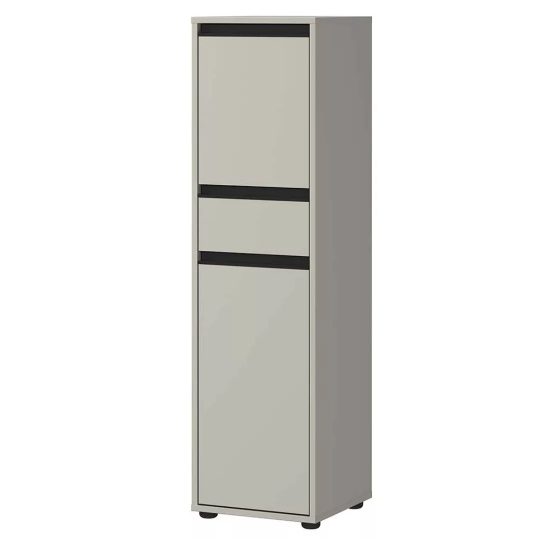 Badschrank Midischrank in Grau 33 cm breit günstig online kaufen