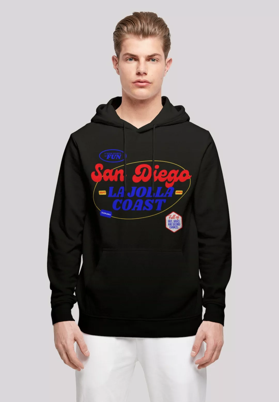 F4NT4STIC Kapuzenpullover "San Diego HOODIE", Print günstig online kaufen