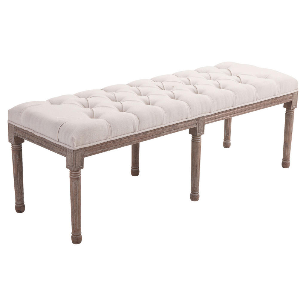 Polsterbank 831-227 beige B/H/T: ca. 142x51x47 cm günstig online kaufen