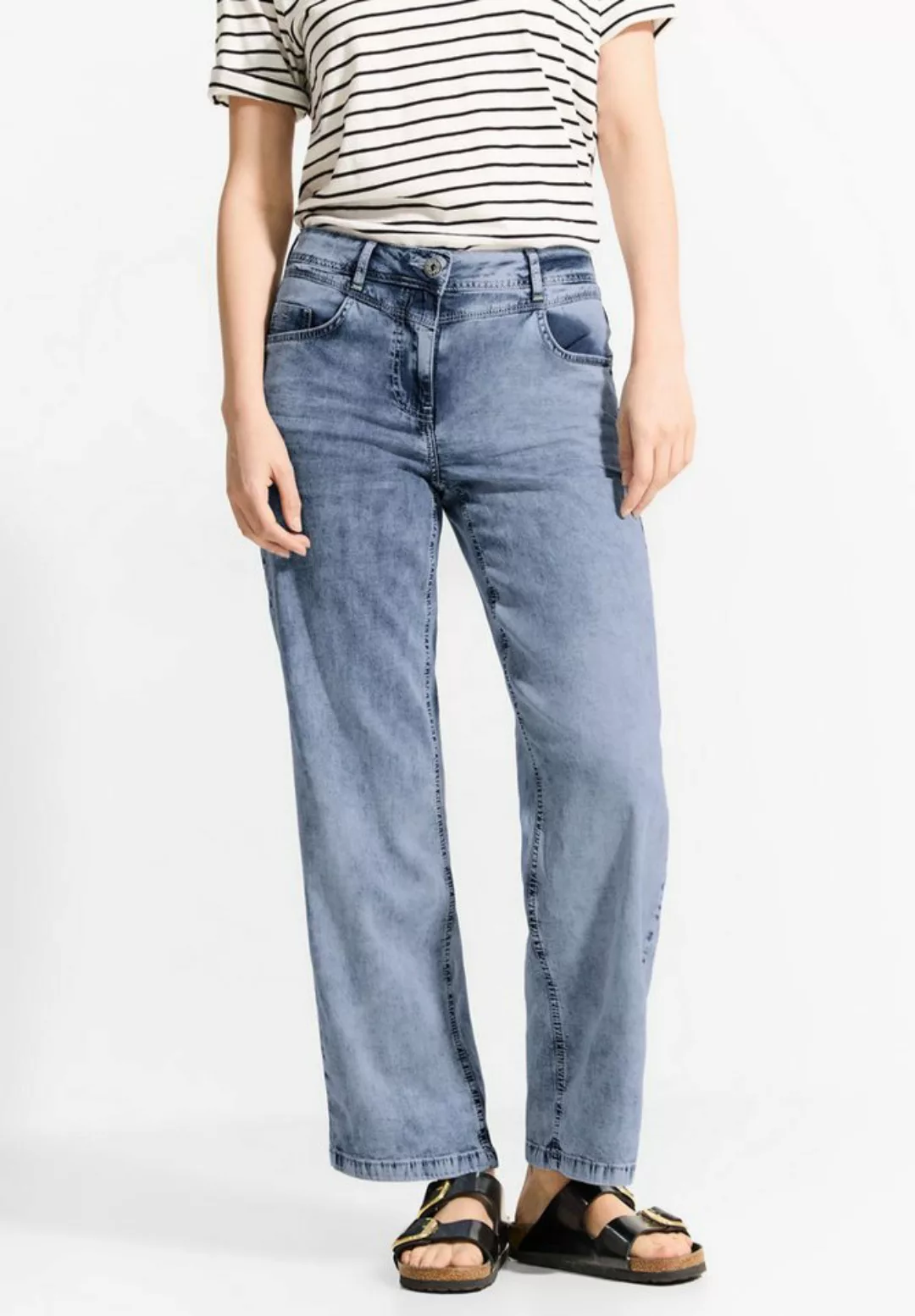 Cecil Weite Jeans NEELE mit Stretchanteil günstig online kaufen
