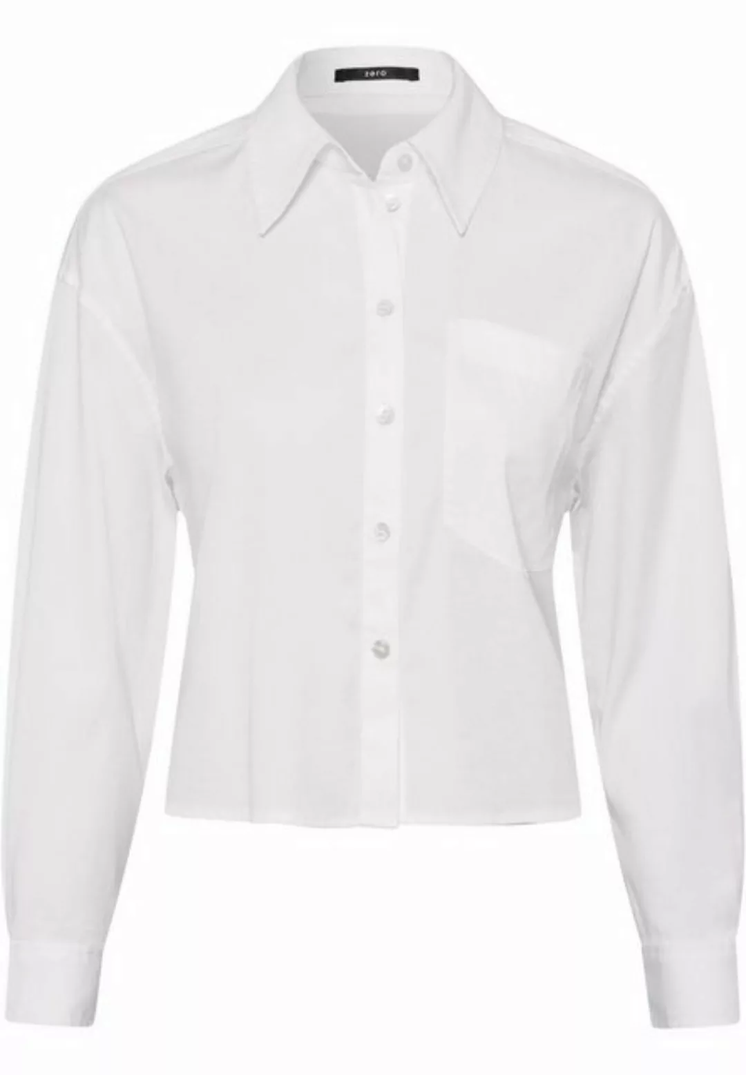 Zero Blusenshirt zero Bluse, Brilliant White günstig online kaufen