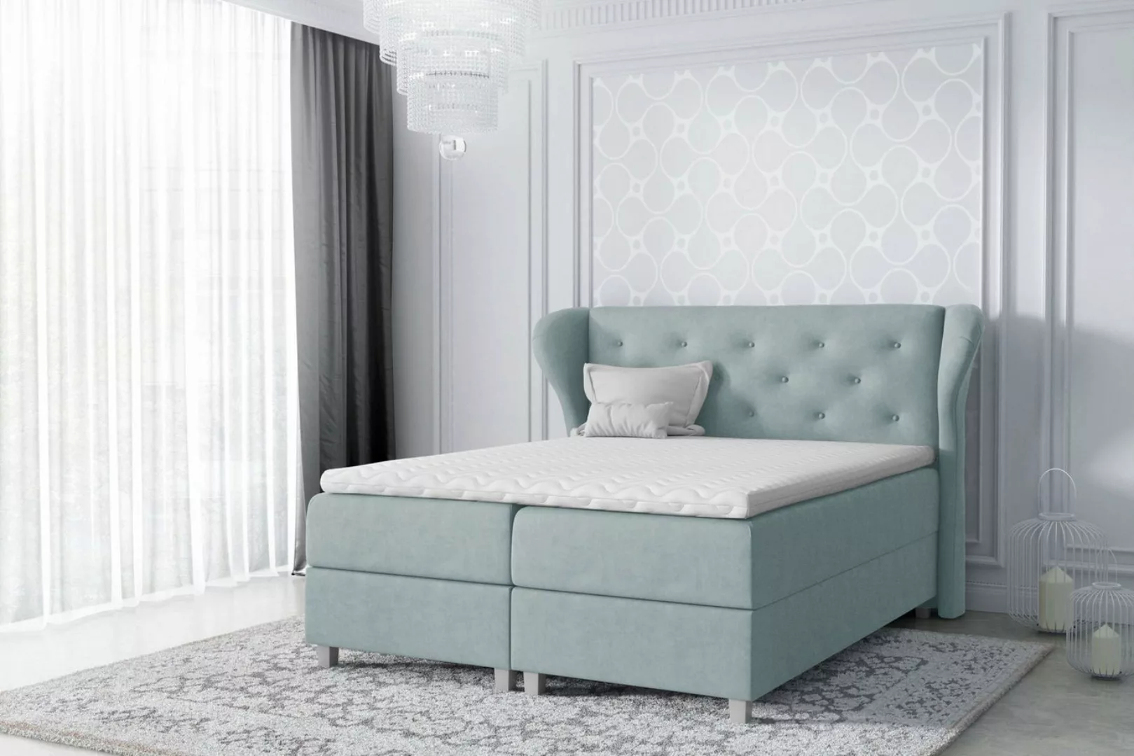 99rooms Boxspringbett Bellagio (Schlafzimmerbett, Bett), 120/140/160/180/20 günstig online kaufen