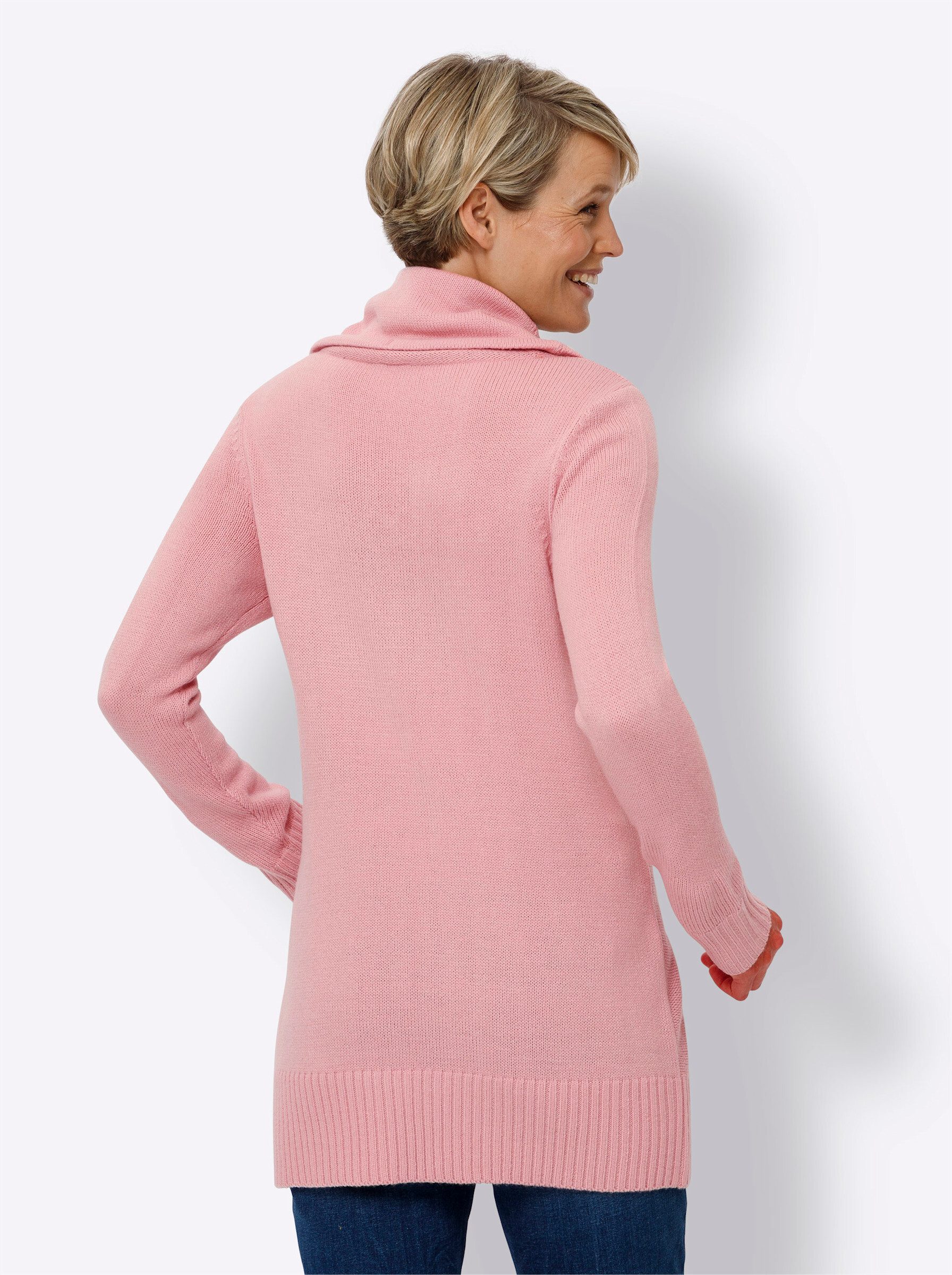 Sieh an! Strickpullover Longpullover günstig online kaufen