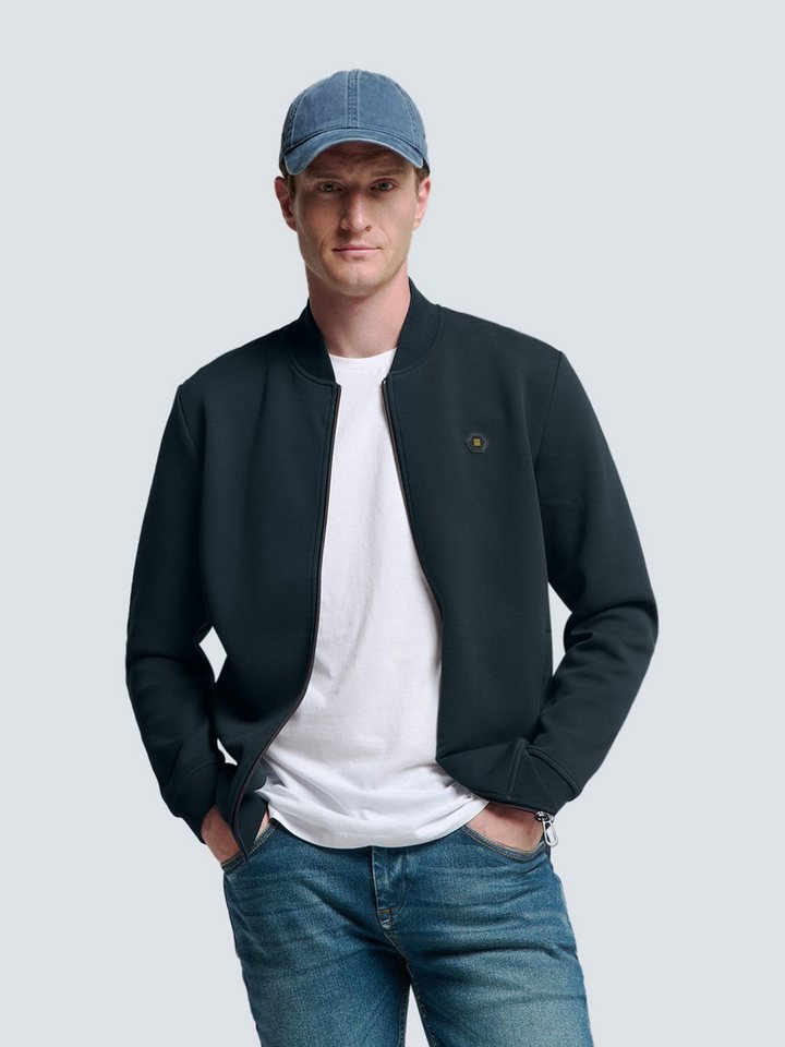 NO EXCESS Sweatjacke mit Logostickerei günstig online kaufen