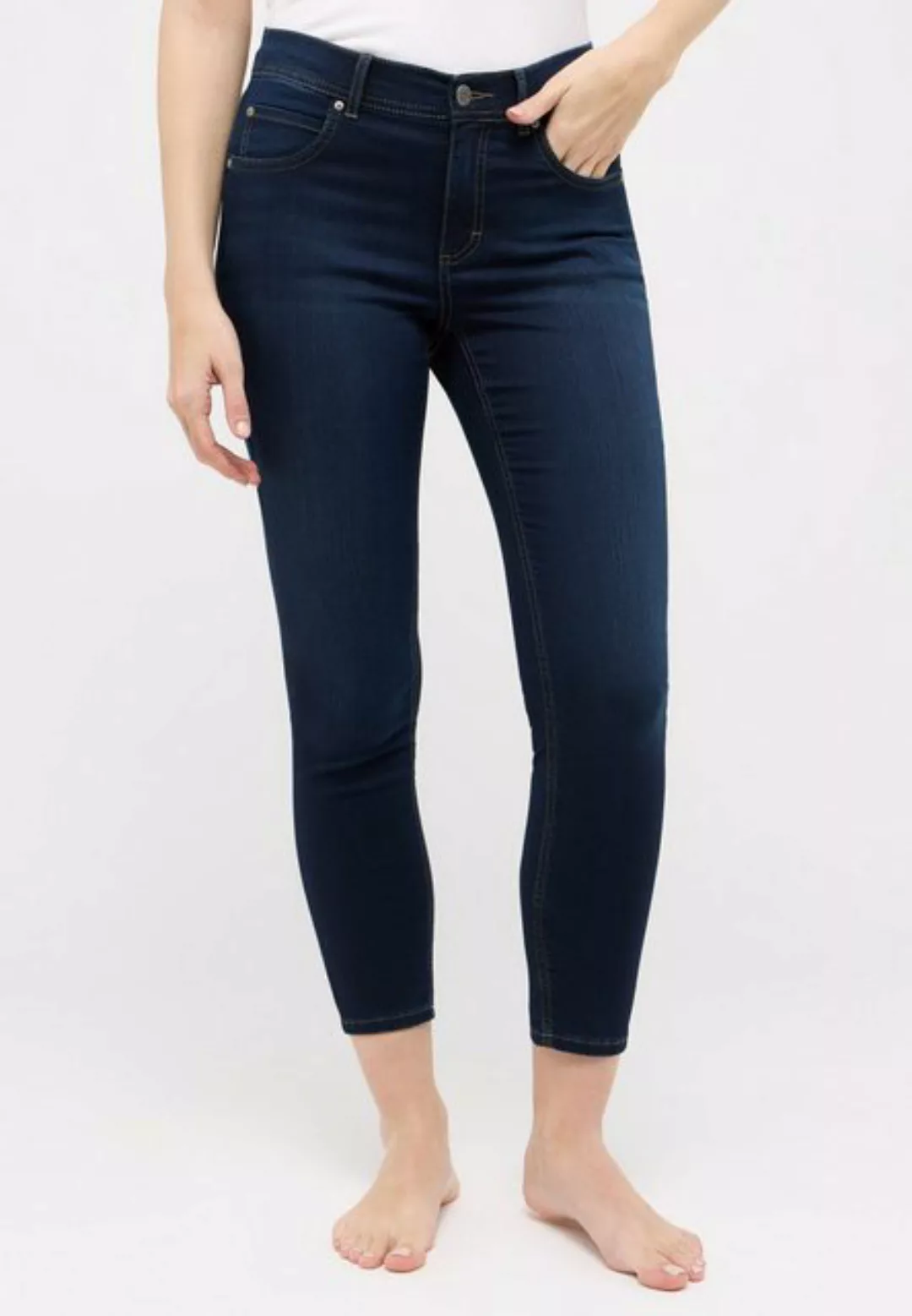 ANGELS 7/8-Jeans Jeans Ornella mit Super Stretch Denim mit Label-Applikatio günstig online kaufen