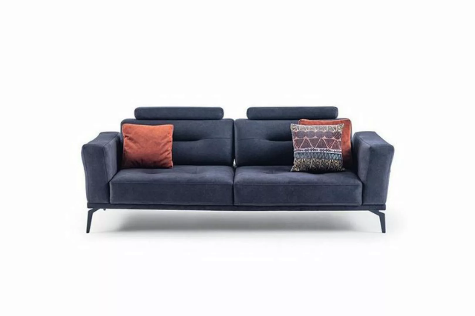 Xlmoebel 3-Sitzer Dreisitzer Sofa in Blau mit modernem Luxus-Design aus hoc günstig online kaufen