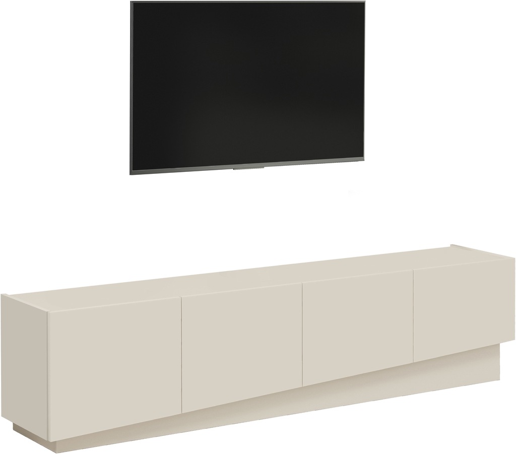 INOSIGN Lowboard "VELA, Lowboard, Breite 180 cm, Design mit schrägen Türen" günstig online kaufen
