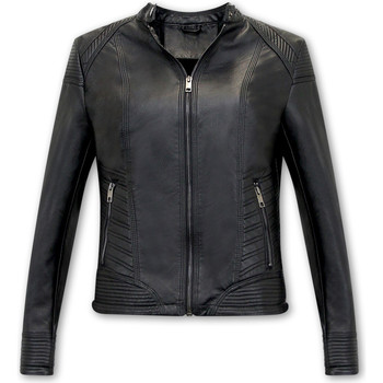 Bludeise  Blazer Biker Kunstlederjacke Da AY günstig online kaufen
