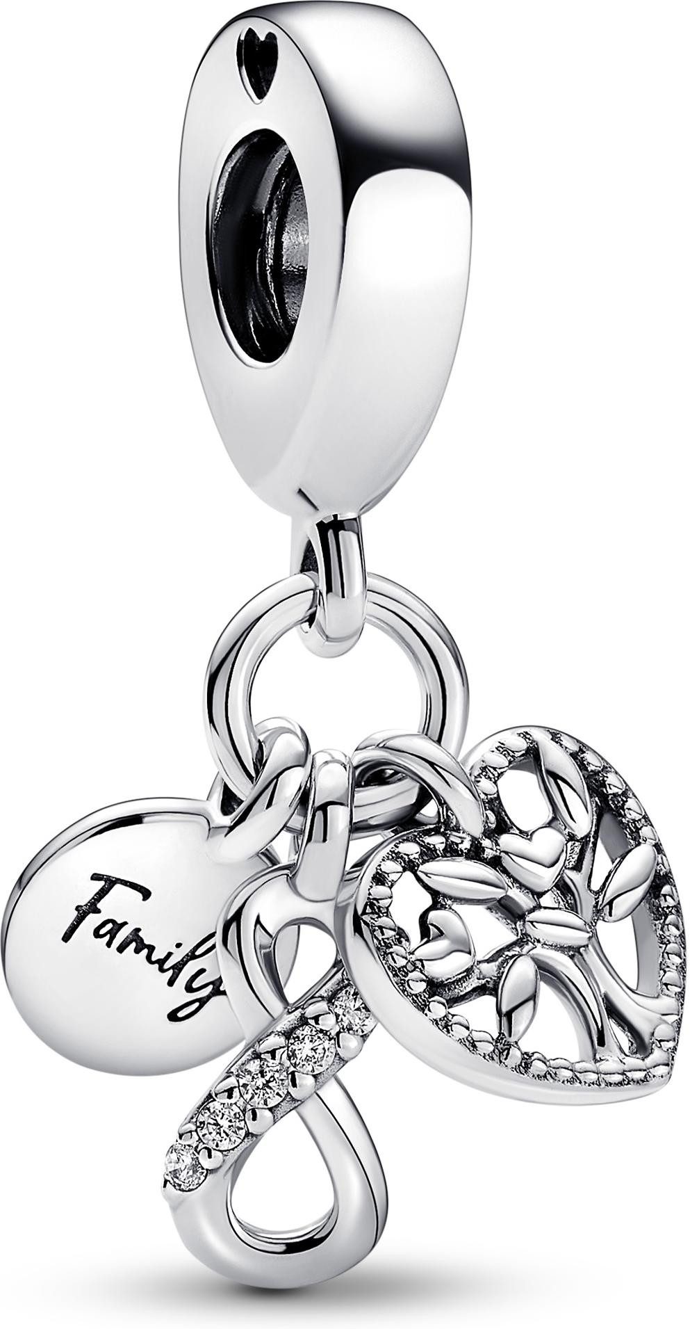 Pandora Charm-Einhänger Pandora Family Infinity Triple günstig online kaufen