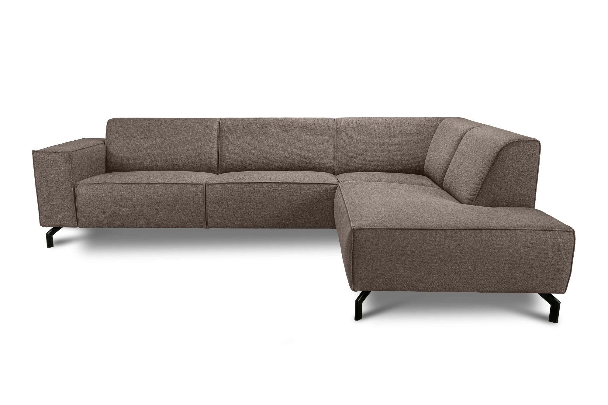 Places of Style Ecksofa Lorcan, Breite 275 cm, weiches Sitzgefühl, mit schw günstig online kaufen