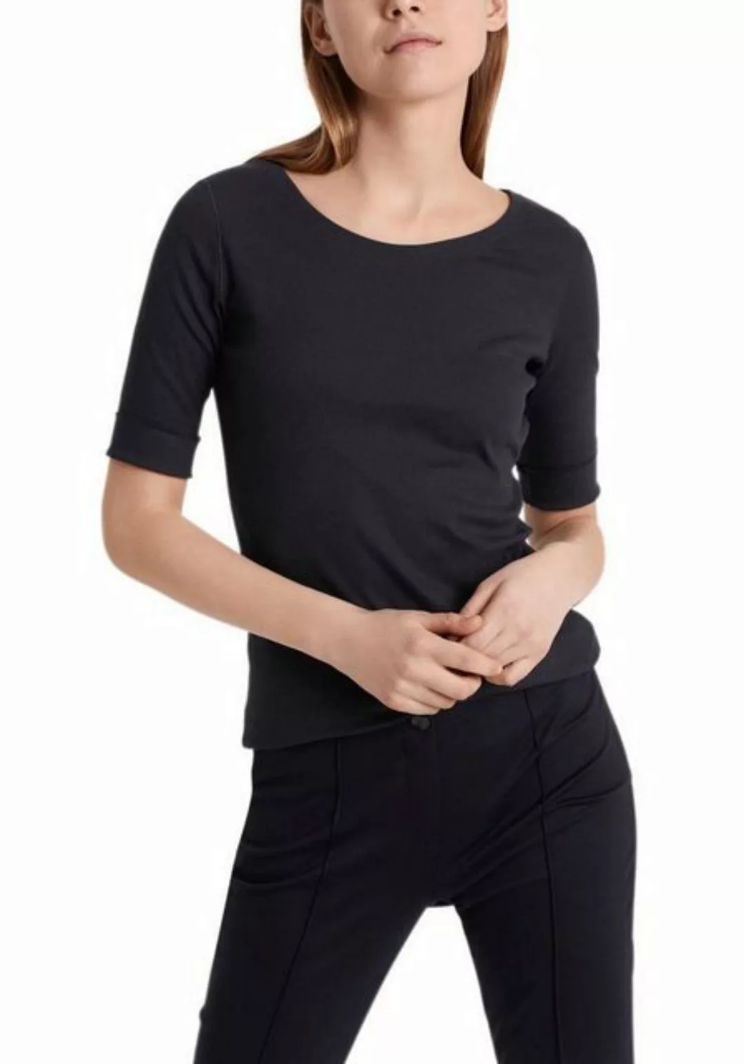 Marc Cain Rundhalsshirt "Collection Essential" Premium Damenmode Rundhals-S günstig online kaufen