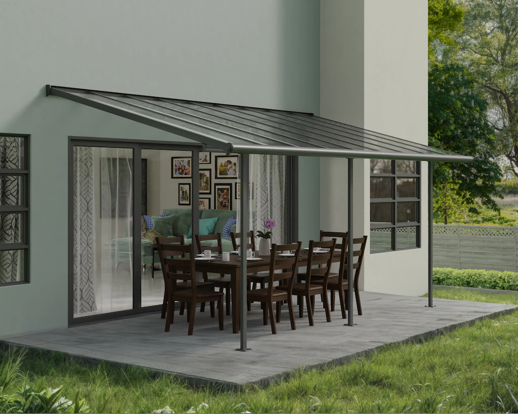 Palram - Canopia Terrassendach "Sierra Alu Terrassenüberdachung", einfache günstig online kaufen