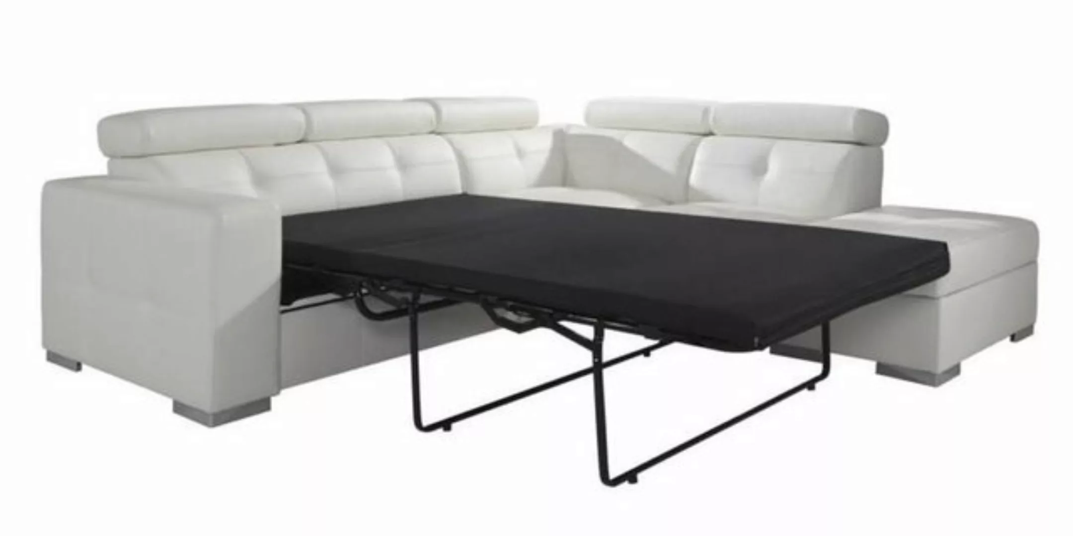 Xlmoebel Ecksofa Modernes Ecksofa Wohnensemble Polsterecke aus echtem Leder günstig online kaufen