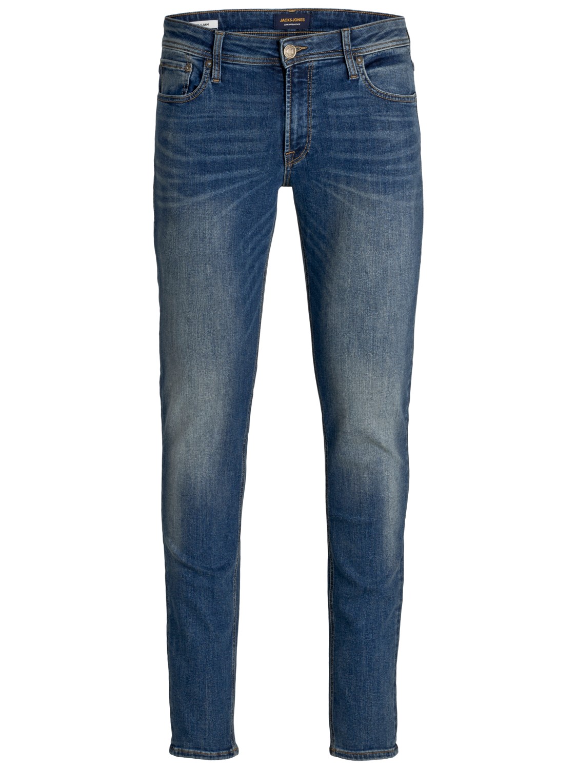 Jack & Jones Herren Jeans JJILIAM JJORIGINAL AGI 005 - Skinny Fit - Blau Bl günstig online kaufen