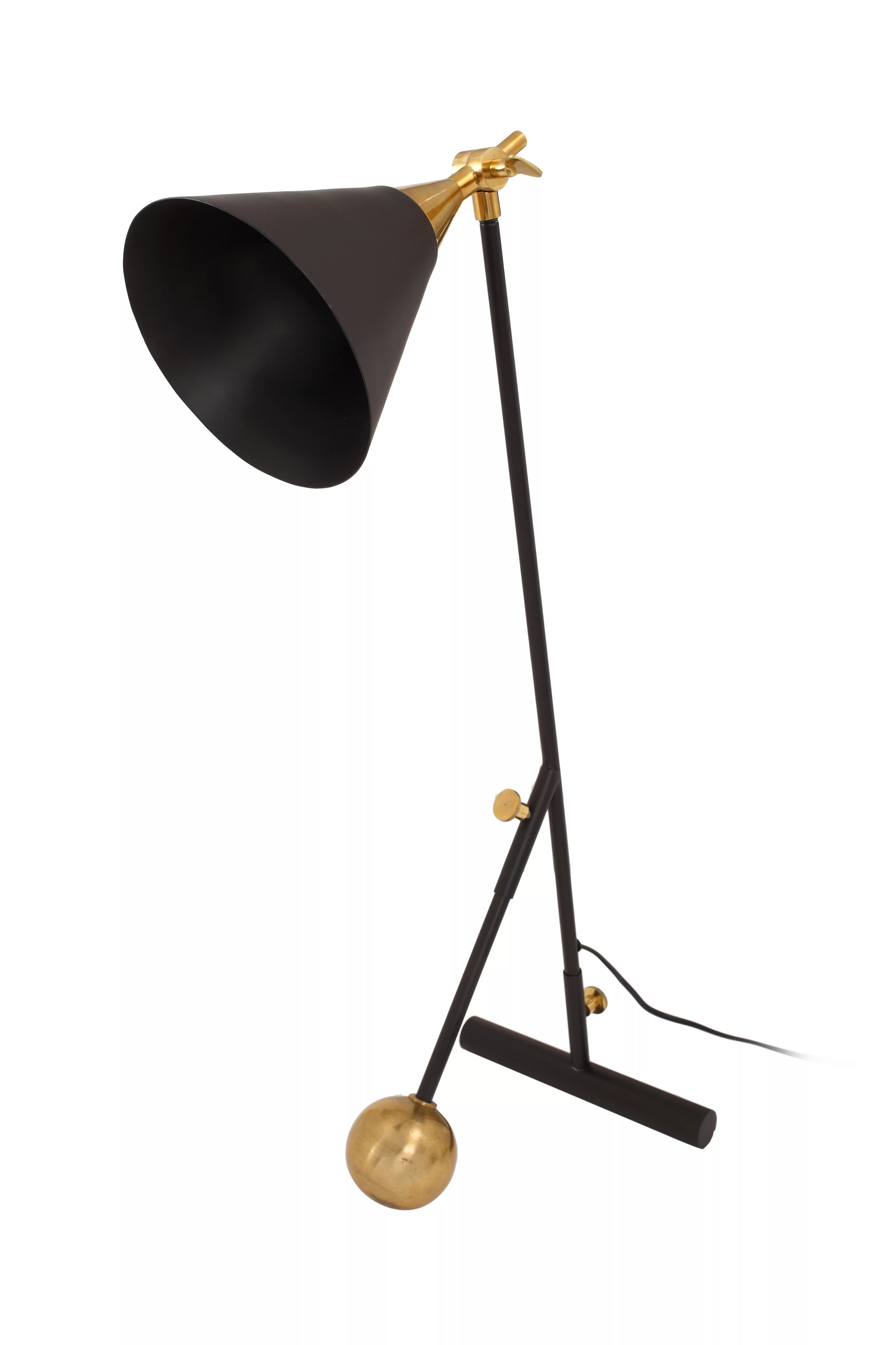 Kayoom Tischlampe Celeste 225 Schwarz Gold günstig online kaufen